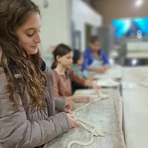 soft pretzel making